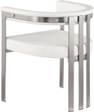 Marcello Dining Chair Set of 2 - Contemporary Velvet Seating with Durable Chrome Frame for Modern Homes