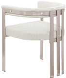 Marcello Dining Chair Set of 2 - Contemporary Velvet Seating with Durable Chrome Frame for Modern Homes