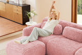 MELLOW 149" 4-Seater Sofa with 1 Ottoman
