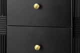 HERIN Modern Nightstand with 2 Storage Drawer