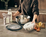 Nest™ Prep&Store Stainless-steel Bowl Set