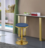 Brody Elegant Adjustable Stool with Luxurious Cushion and Stylish Finish for Upscale Entertaining