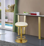 Brody Adjustable Stool - Luxurious Soft Velvet Cushion with Modern Design for Stylish Entertaining