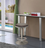 Brody Elegant Adjustable Stool with Luxurious Cushion and Stylish Finish for Upscale Entertaining