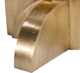 Alden Dining Table – Luxurious Marble Top with Elegant Brass Finish Base for Contemporary Style