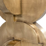 Alden Dining Table – Luxurious Marble Top with Elegant Brass Finish Base for Contemporary Style