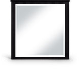 Astrid - Solid Wood And Oak Veneer Mirror