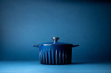 Blue Dutch oven