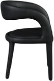 Sylvester Contemporary Dining Chair with Rounded Back for Ultimate Comfort and Stylish Décor