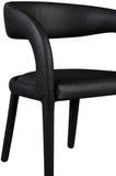 Sylvester Contemporary Dining Chair with Rounded Back for Ultimate Comfort and Stylish Décor