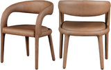 Sylvester Contemporary Dining Chair with Rounded Back for Ultimate Comfort and Stylish Décor