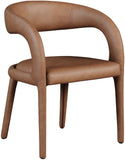 Sylvester Contemporary Dining Chair with Rounded Back for Ultimate Comfort and Stylish Décor