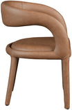 Sylvester Contemporary Dining Chair with Rounded Back for Ultimate Comfort and Stylish Décor