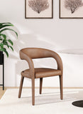 Sylvester Contemporary Dining Chair with Rounded Back for Ultimate Comfort and Stylish Décor