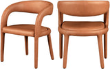 Sylvester Contemporary Dining Chair with Rounded Back for Ultimate Comfort and Stylish Décor