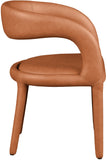 Sylvester Contemporary Dining Chair with Rounded Back for Ultimate Comfort and Stylish Décor