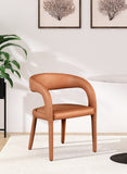 Sylvester Contemporary Dining Chair with Rounded Back for Ultimate Comfort and Stylish Décor