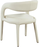 Sylvester Contemporary Dining Chair with Rounded Back for Ultimate Comfort and Stylish Décor