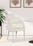 Sylvester Contemporary Dining Chair with Rounded Back for Ultimate Comfort and Stylish Décor