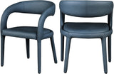 Sylvester Contemporary Dining Chair with Rounded Back for Ultimate Comfort and Stylish Décor