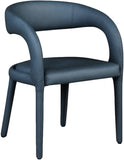 Sylvester Contemporary Dining Chair with Rounded Back for Ultimate Comfort and Stylish Décor