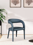Sylvester Contemporary Dining Chair with Rounded Back for Ultimate Comfort and Stylish Décor