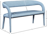 Sylvester Contemporary Upholstered Bench with Rounded Back for Stylish Dining and Comfort Support