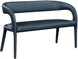 Sylvester Contemporary Upholstered Bench with Rounded Back for Stylish Dining and Comfort Support