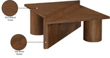 Pavillion Coffee Table – Modern Mid-Century Design with Sturdy Oak Veneer for Elegant Living Spaces