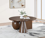 Revive Coffee Table - Sleek Art Deco Design with Unique Geometric Bases for Modern Living Spaces