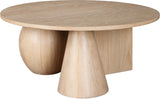 Revive Coffee Table - Sleek Art Deco Design with Unique Geometric Bases for Modern Living Spaces