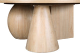 Revive Coffee Table - Sleek Art Deco Design with Unique Geometric Bases for Modern Living Spaces