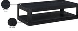 Reeves Coffee Table - Elegant Art Deco Design with Sturdy Solid Wood and MDF Construction for Modern Homes