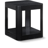 Reeves End Table - Stylish Art Deco Design with Sturdy Oak Veneer, Perfect for Modern Living Spaces