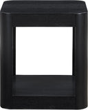 Reeves End Table - Stylish Art Deco Design with Sturdy Oak Veneer, Perfect for Modern Living Spaces
