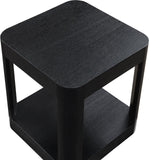 Reeves End Table - Stylish Art Deco Design with Sturdy Oak Veneer, Perfect for Modern Living Spaces