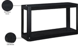 Reeves Console Table - Stylish Art Deco Design with Sturdy Construction and Practical Storage Solution
