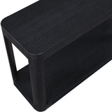 Reeves Console Table - Stylish Art Deco Design with Sturdy Construction and Practical Storage Solution