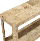 Reeves Console Table - Stylish Art Deco Design with Sturdy Construction and Practical Storage Solution