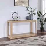 Reeves Console Table - Stylish Art Deco Design with Sturdy Construction and Practical Storage Solution