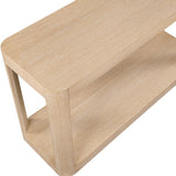 Reeves Console Table - Stylish Art Deco Design with Sturdy Construction and Practical Storage Solution