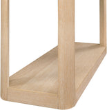 Reeves Console Table - Stylish Art Deco Design with Sturdy Construction and Practical Storage Solution