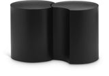 Dimple Black End Table - Stylish Modular Iron Design for Modern Living Rooms and Contemporary Spaces