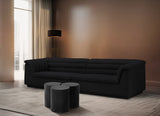 Dimple Coffee Table - Stylish Modular Design in Matte Black Iron for Contemporary Living Spaces