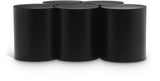 Dimple Coffee Table - Stylish Modular Design in Matte Black Iron for Contemporary Living Spaces