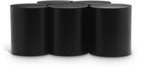 Dimple Coffee Table - Stylish Modular Design in Matte Black Iron for Contemporary Living Spaces