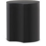 Dimple Black End Table - Stylish Modular Iron Design for Modern Living Rooms and Contemporary Spaces