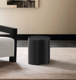 Dimple Black End Table - Stylish Modular Iron Design for Modern Living Rooms and Contemporary Spaces