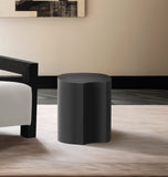 Dimple Black End Table - Stylish Modular Iron Design for Modern Living Rooms and Contemporary Spaces
