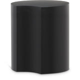 Dimple Black End Table - Stylish Modular Iron Design for Modern Living Rooms and Contemporary Spaces